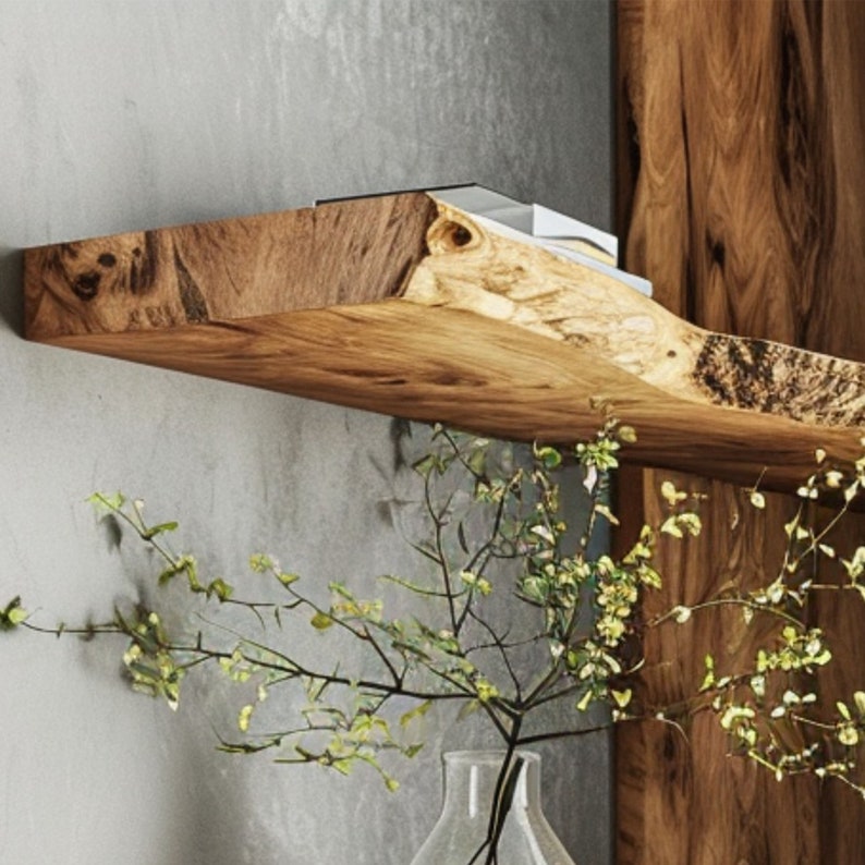 Live Edge Floating Shelf Wood Shelves