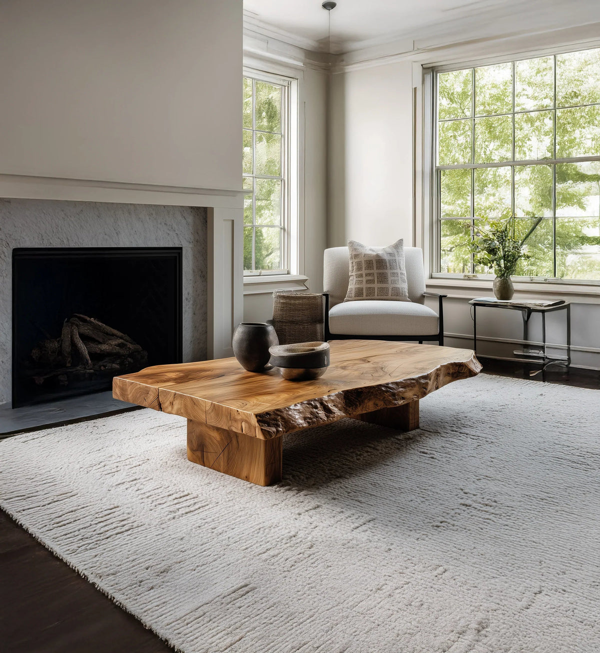 Rustic Low Coffee Table