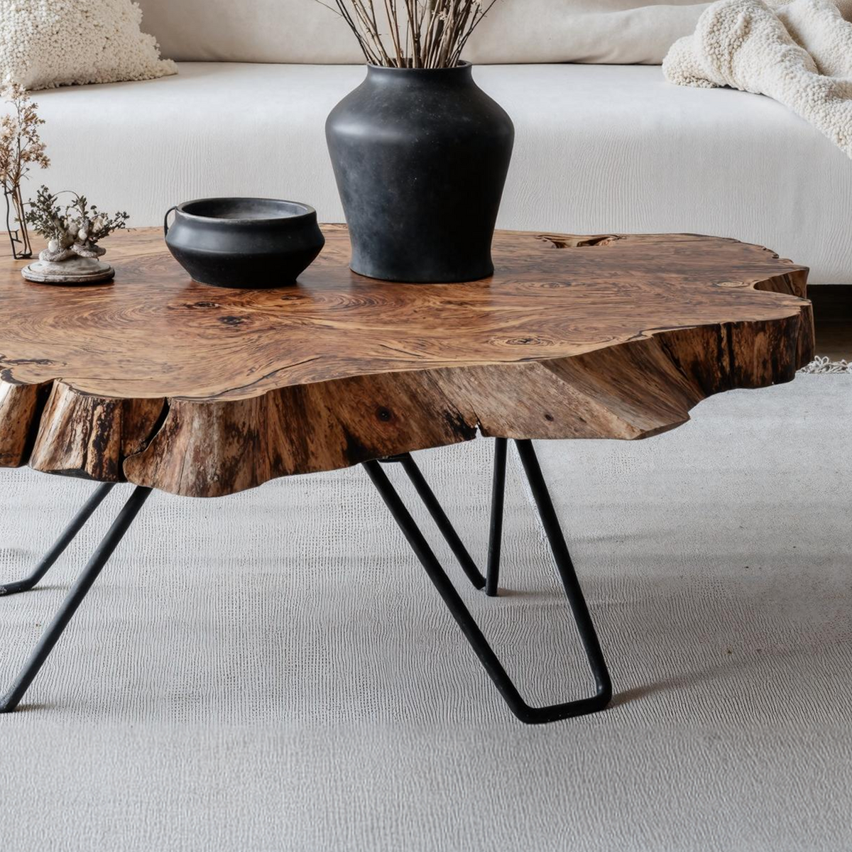 Handcrafted Coffee Table For Unique Living Room – Style 2