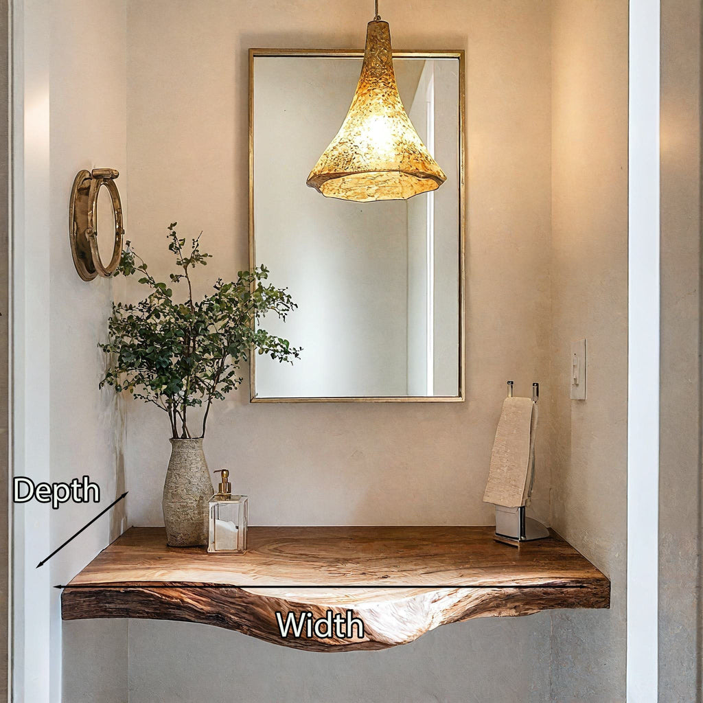 Handcrafted Wooden Vanity Bathroom Design Ideas
