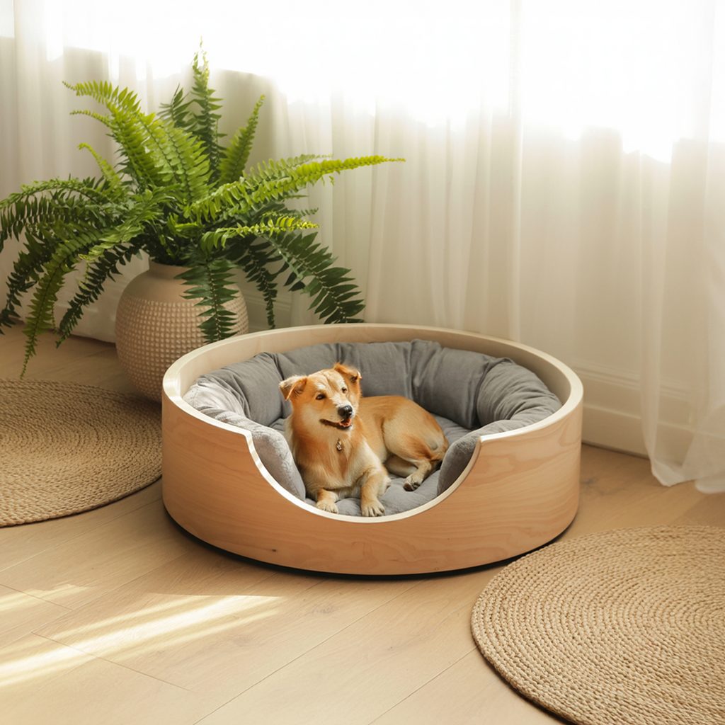 Japandi Minimal Pet Lounge Bed For Bedroom Or Living Space