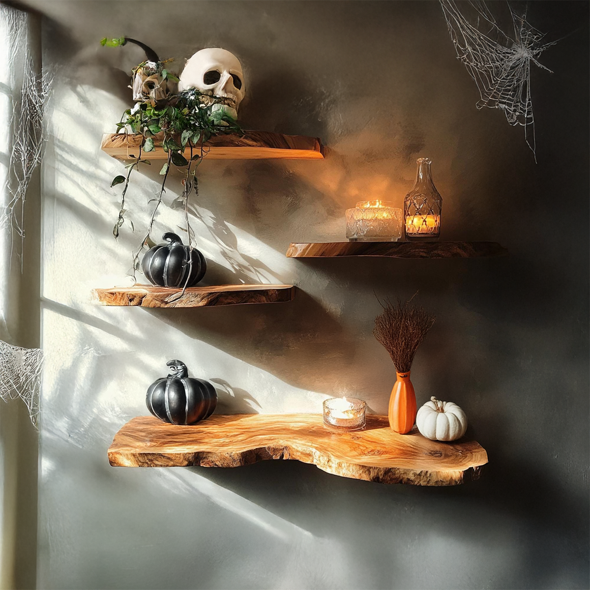 Rustic Floating Shelf