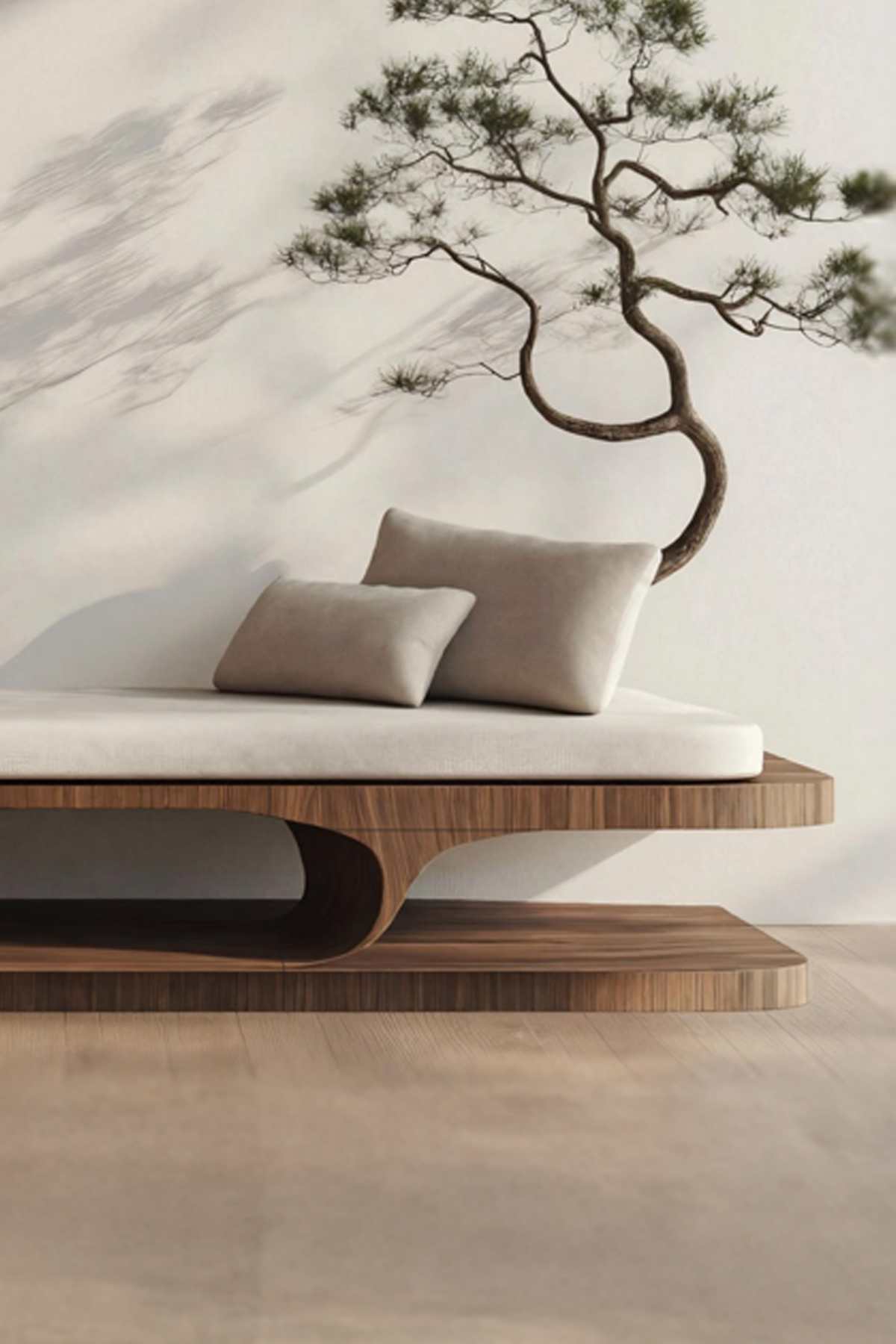 Handcrafted Solid Wood Garden Daybed For Bedroom Furniture Decor