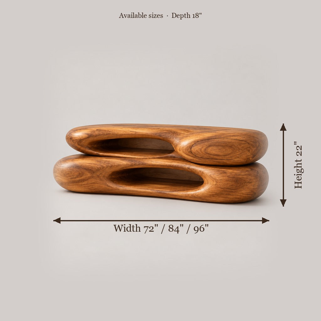 Solana Driftstone Stacked Console size chart