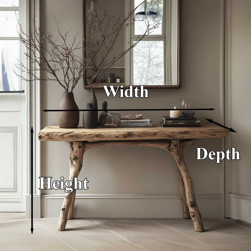 Curve Console Table Handcraft