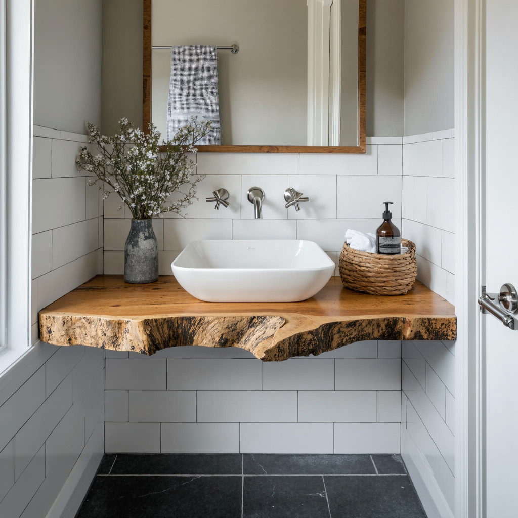 Handcrafted Solid Wood Vanity Local Store Pick