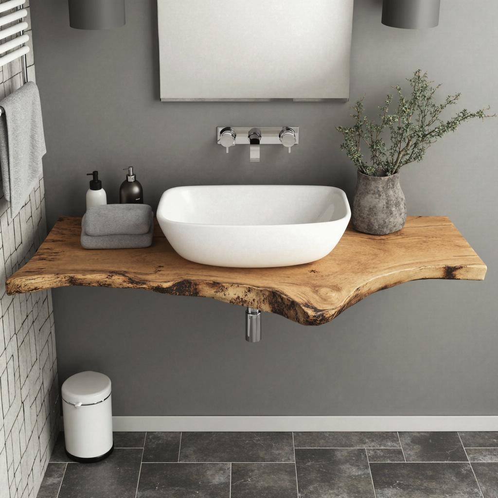 Handcrafted Solid Wood Vanity Premium Quality