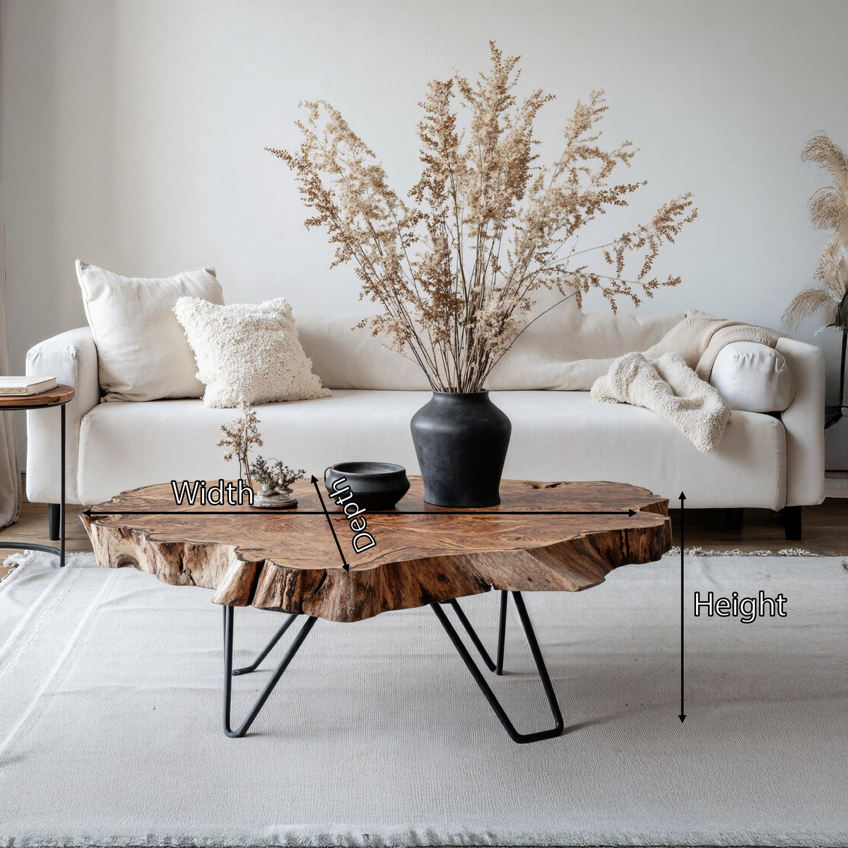 Handcrafted Coffee Table For Unique Living Room – Style 2