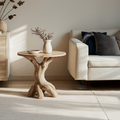 Farmhouse End Table Live Edge Table Home Decor