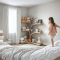 Kids Custom Bookcase Decor Bed Room Kids Personalized Gift
