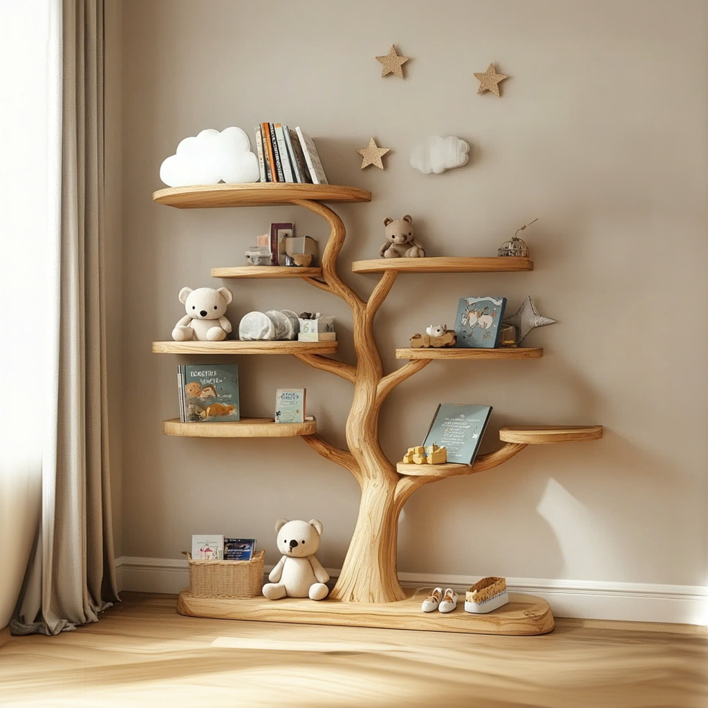 Baby Room Decoration Tree Shelf Handmade Bedroom Decoration Gift