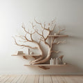 Artistic Tree Branch Shelf, Natural Driftwood Style Wall Art