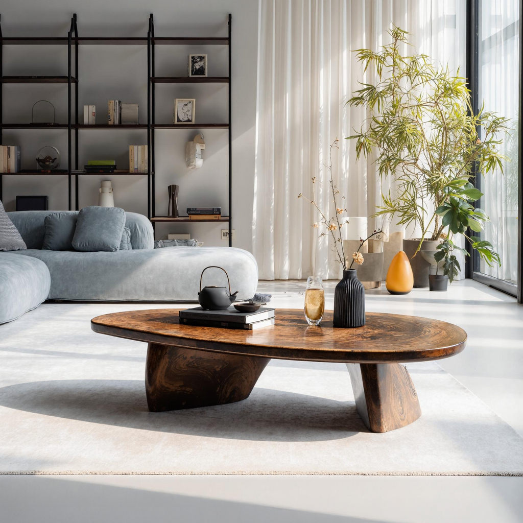Handcrafted Coffee Table For Classic Home Decor