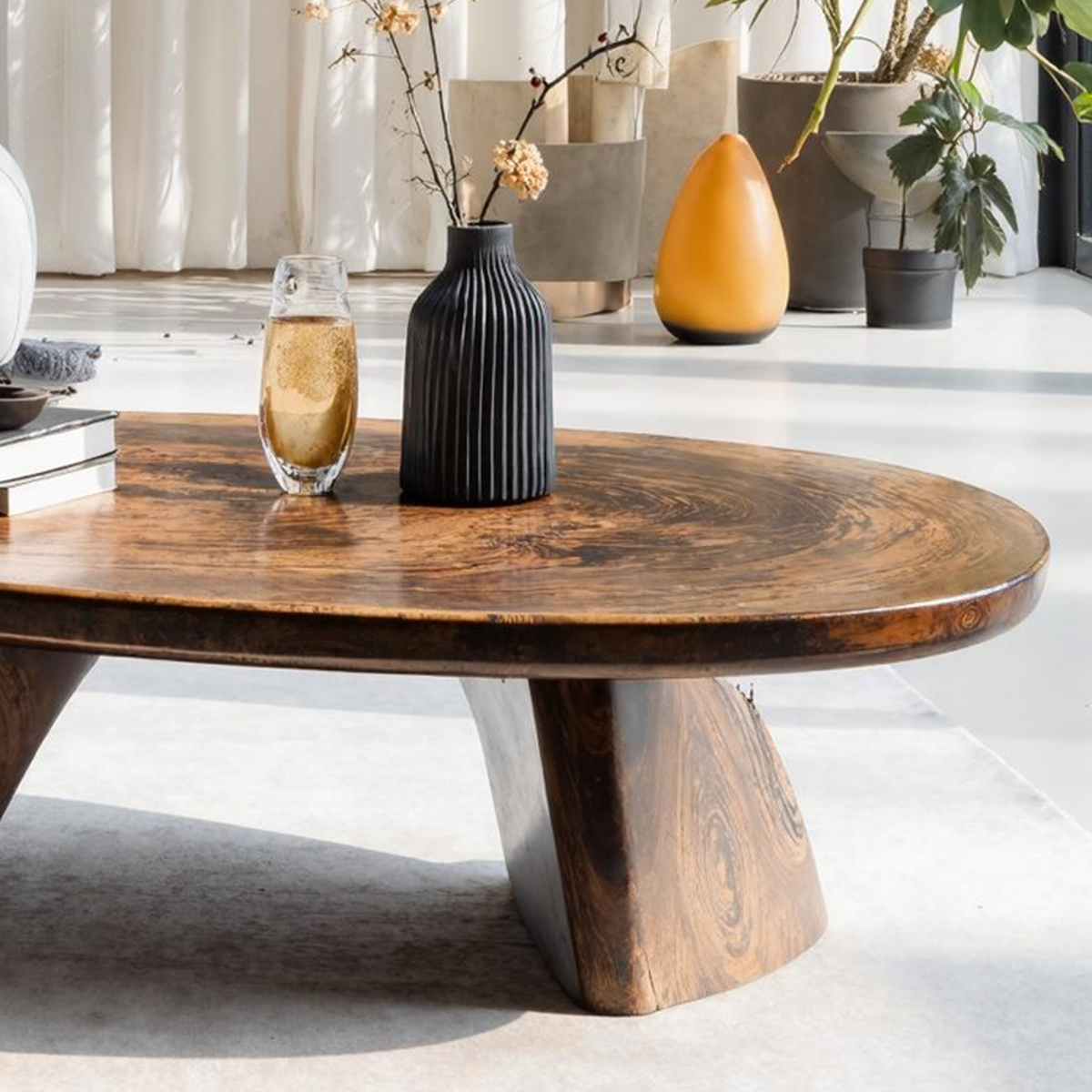 Handcrafted Coffee Table For Classic Home Decor