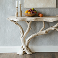 Floating Edge Side Table Handcraft Wooden