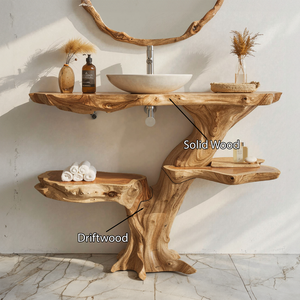Handcrafted Bathroom Vanity Bathroom – Style 2